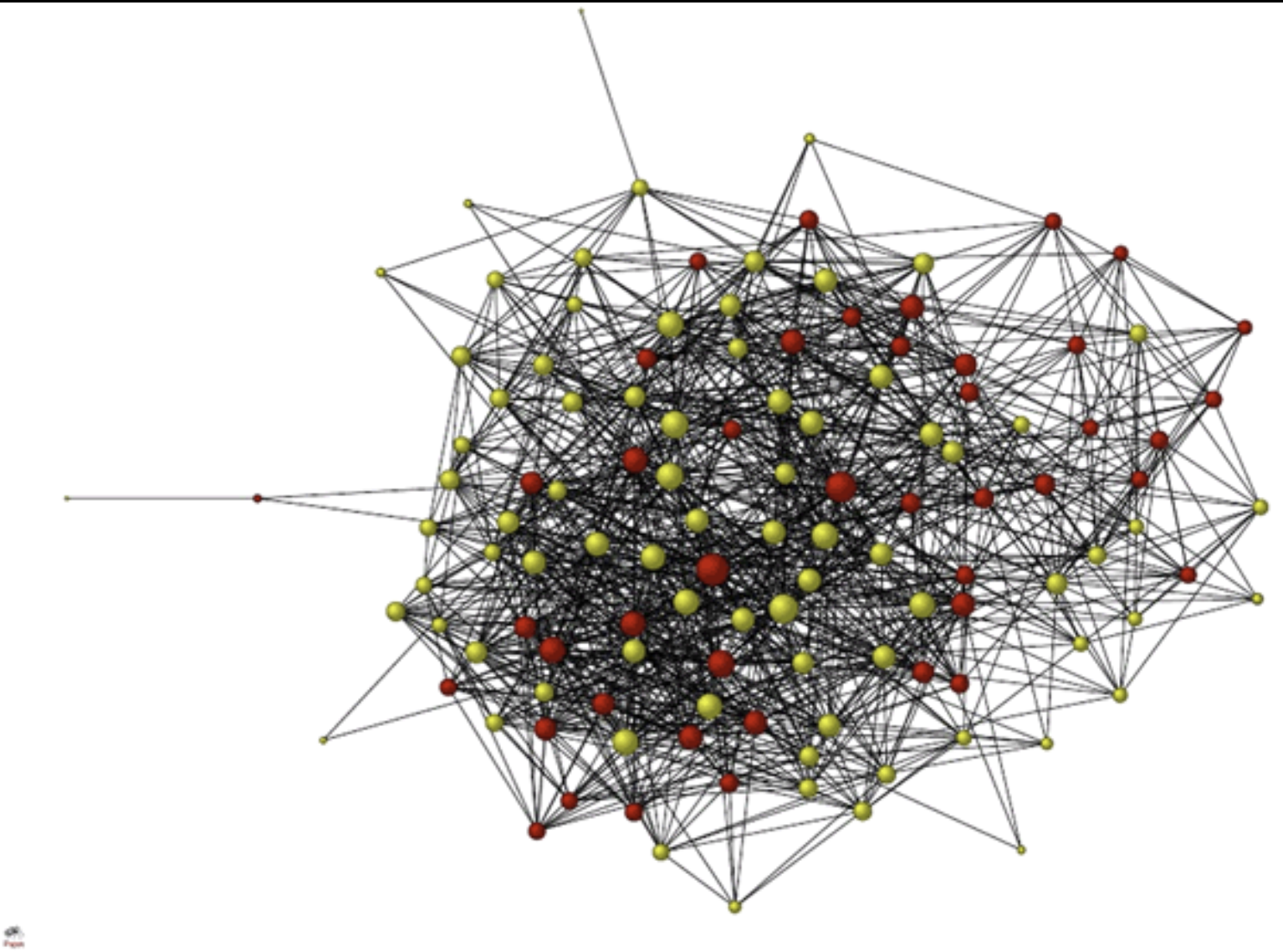 Facebook friendship network in a single undergraduate dorm (Lewis et al., 2008)