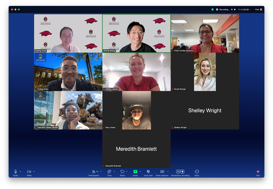 Screenshot of students (Spring 2025)